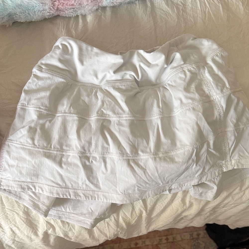 lululemon athletica White Mini Skirt